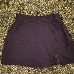 Hollister Size XXS Ponte A-Line Skort in Black